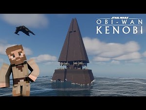 Building the Inquisitors' Fortress from Kenobi in Minecraft!