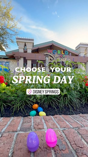 Disney Springs on Instagram: "Would you let your BFF choose your Easter activities? Crack open the fun to see the egg-cellent ways to celebrate Easter at Disney Springs and let us know what you thought of Mini Mix-It Pooh and Piglet’s adorable Spring day in the comments below!"