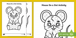 Mouse Do a Dot Activity