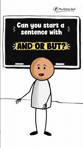 Can You Start a Sentence with "AND" or "BUT"? ❌ #Shorts #english #grammar