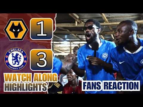 WOLVES 1 - 3 CHELSEA EPL2025/26 WATCH ALONG HIGHLIGHTS | GOALS FROM Cole Palmer, Tolu Arokudare...