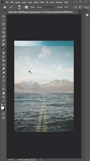 Create a stunning Wavy Effect in Photoshop in just a few seconds! 🌊