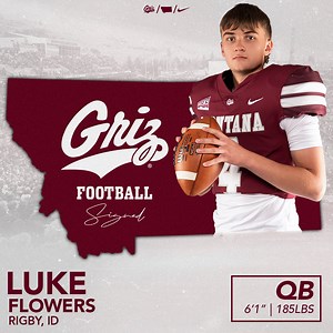 Coming in from Rigby, ID, quarterback Luke Flowers. Welcome to Missoula, Luke! #GoGriz // #GrizSigningDay | Montana Griz Football