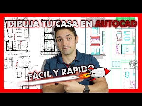 👉 Cómo HACER un PLANO de una CASA en AUTOCAD desde cero 🔥 FÁCIL 🔥 [2025]