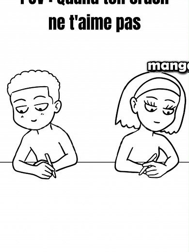 Quand ton crush te met un rateau 🤣💀#humourtiktok #rentréescolaire #animationtiktok #humourfr #tiktokfr