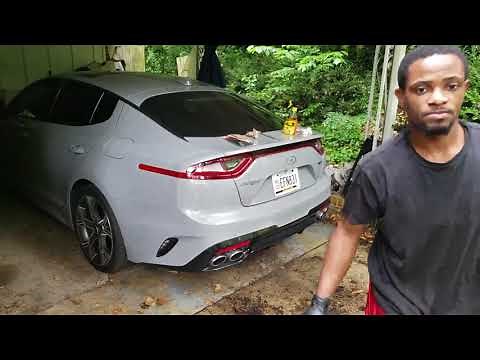 Kia Stinger Emblem removal