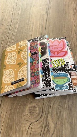 My 2025 Dailies Using Composition Notebooks ❤️