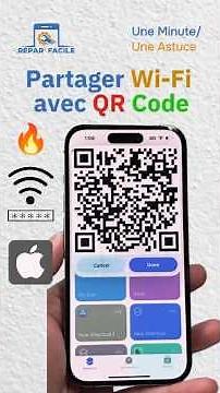 📶 Share your Wi-Fi with a QR code (iPhone)