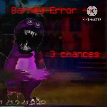 Barney Error -1