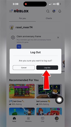 How to Log Out of Roblox Account (2026) | Roblox Logout on Mobile