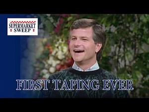 The VERY FIRST Supermarket Sweep Taping | February 1990 | FULL EPISODE