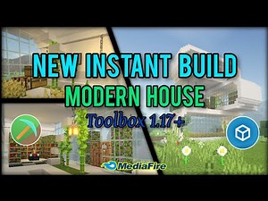 Modern Bunker House Instant Build Nbt Download For Toolbox and Horion 1.19+