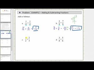 Determine the Sum of Fractions Using Formal Rules