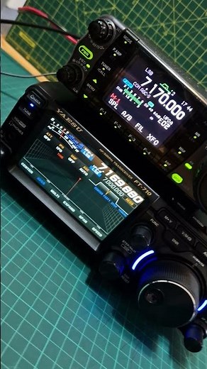 YAESU FT710 & ICOM IC-7000