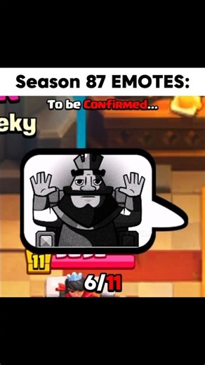 NEW Season 87 EMOTES in Clash Royale (Part - 2) 🙌
