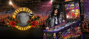 Contact us or your favorite distributor to order your Guns N' Roses "Not In This Lifetime" pinball today! #JerseyJackPinball #gunsnroses | Jersey Jack Pinball