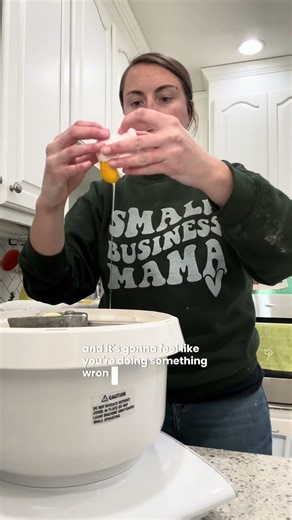 Bosch Mixer for cookie dough!