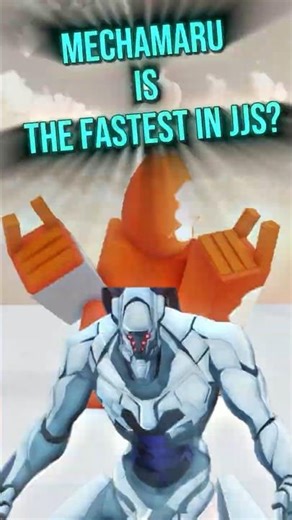 is MECHAMARU the FASTEST character in JJS? #jjs #roblox #jjk