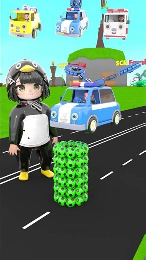 Gugu Gaga Test Rumi, Zoey, Tani Cross the Street #gugugaga #kpopdemonhunters #shorts #funnyvideo