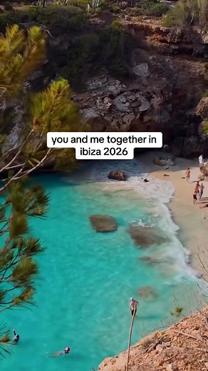 71K views · 1.2K reactions | If this isn’t your sign to plan Ibiza 2026 together… here it is. Crystal-blue water, golden bays, paddle boards, slow mornings, and memories we’re not even ready for yet. Tag the person you’d bring to this view.   @ibiza | Repeat Ibiza | Facebook