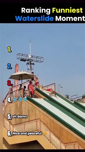 funny waterslide moments