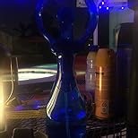 O2COOL LED Lights Deluxe Handheld Battery Powered Water Misting Fan