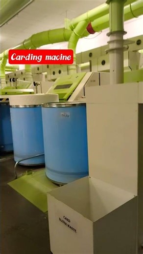 Carding Macine || Spinning Mills