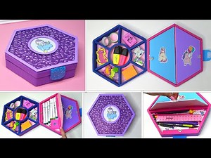 How to make a pencil case out of paper and cardboard