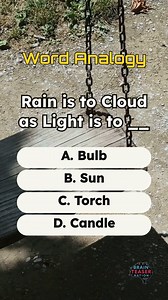 Word Analogy 24 #analogy #quiz #logic #brainteaser #iqtest | Brain Teaser Nation