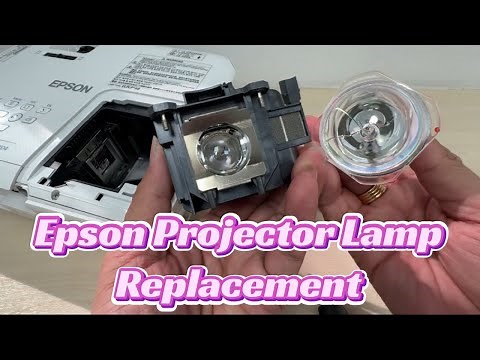 How to change / replace Epson Projector Lamp