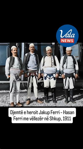 Vala News | Kjo fotografi e rrallë historike e djemve të heroit Jakup Ferri është publikuar edhe më parë, ndërsa kësaj radhe po e sjellim të përpunuar... | Instagram