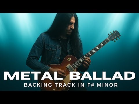 Metal Ballad Backing Track in F# Minor