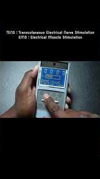 iStim EV-906 TENS/EMS Review! #shorts #short #fyp #gym