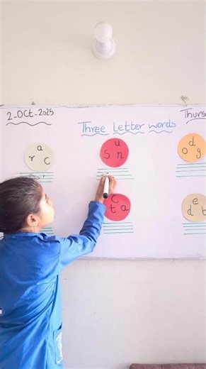 Learning Three-Letter Words | Fun Phonics Activity for Kids | Door of Awareness