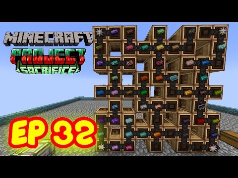 ALEACIONES DE LINGOTES PARA EL INFINITY INGOT - minecraft project sacrifice ep 32 - Serie de mods