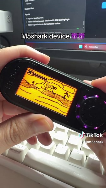 M5shark device #m5shark #flipperzero #tiktokmademebuyit