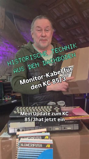 Update zum KC85/3 Kleincomputer aus der DDR. Die Bauteile sind da für den Adapter des RGB Ausgangs am Computer. So kann ich ein Kabel auf SCART bauen. #historischetechnikausdemdachboden #matthiasdrechsel #ddrtechnik #kleincomputerkc85 #adapter | Matthias Drechsel