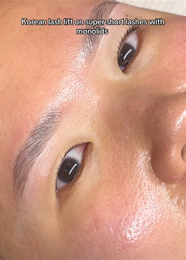 Korean Lash Lift: Enhancing Short Monolid Lashes