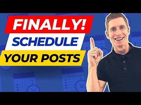 Schedule Posts On A Facebook Personal Profile OR In A Group (Working ✅)