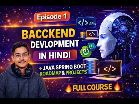 Backend Developer Roadmap 2026 | Java Spring Boot + Projects (Hindi)