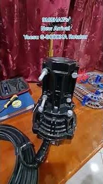 FIXING YAESU G-800DXA ROTATOR MACHINE, SARAWAK, EAST MALAYSIA, AMATEUR RADIO