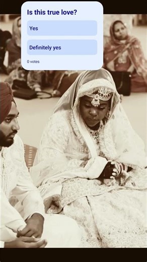 The Most Beautiful Wedding Blessing (Indian Wedding Couple)