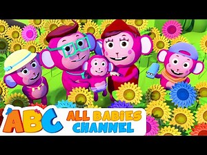 The Monkey Family Song | Kids Songs And More | All Babies Channel