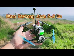 Drone Kecil Bisa Terbang Jauh 2,5 KM :D