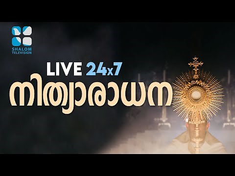 🔴 Perpetual Adoration Live Stream | 24x7 നിത്യാരാധന | ShalomTelevision