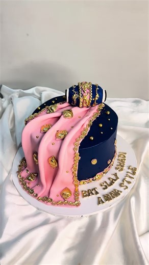 Delicious Mehndi Theme Cake by Zainab