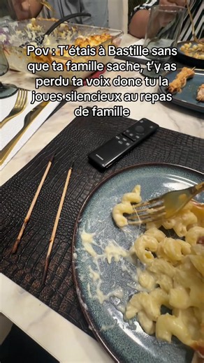 Pov : T’étais à Bastille et t’as perdu ta voix — comment agir au repas de famille