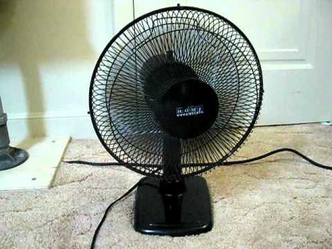 Home Essentials 12inch Oscillating Table Fan