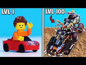 Level 1 to 100 LEGO Vehicles