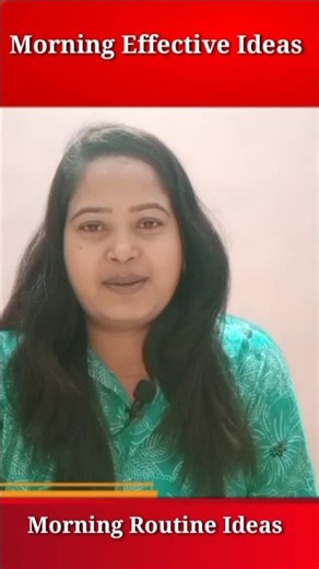 Morning routine ideas